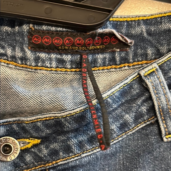 AG Adriano Goldschmied The Gemini Straight Leg Jeans Size 32 regular USA - Picture 2 of 8